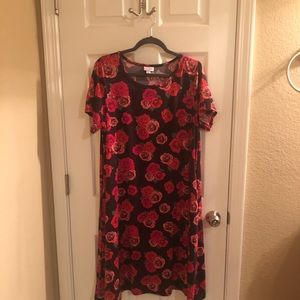 LuLaRoe Jessie short sleeve knee length dress